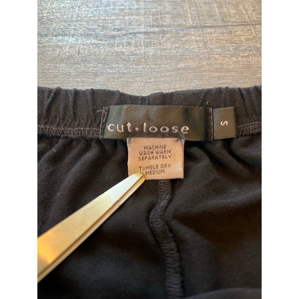 Cut Loose Women's Long A - Line Black Skirt, Size S - Picture 3 of 7